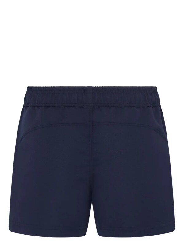 Let's Swim Zwembroek met haaienapplicatie - Blauw