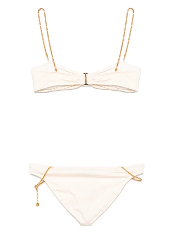 TOM FORD Bikini met schakelketting - Beige