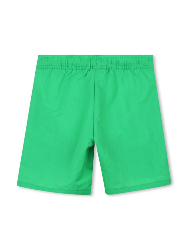 HUGO KIDS Zwembroek met logoprint - Groen