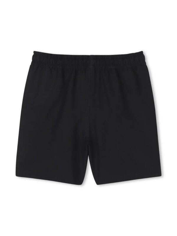 HUGO KIDS Zwembroek met logopatch - Zwart