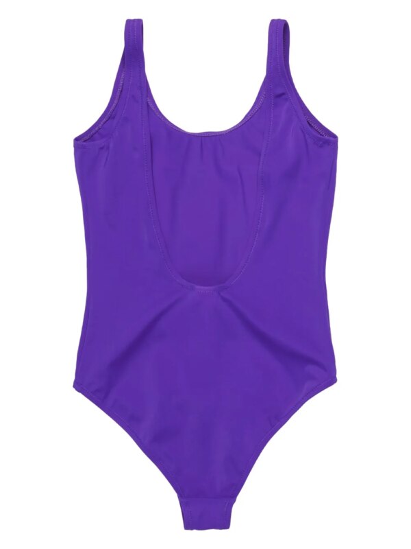 Marni Kids Badpak met logoprint - Paars