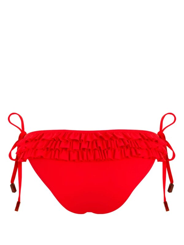 Vilebrequin Bikinislip met ruches - Rood