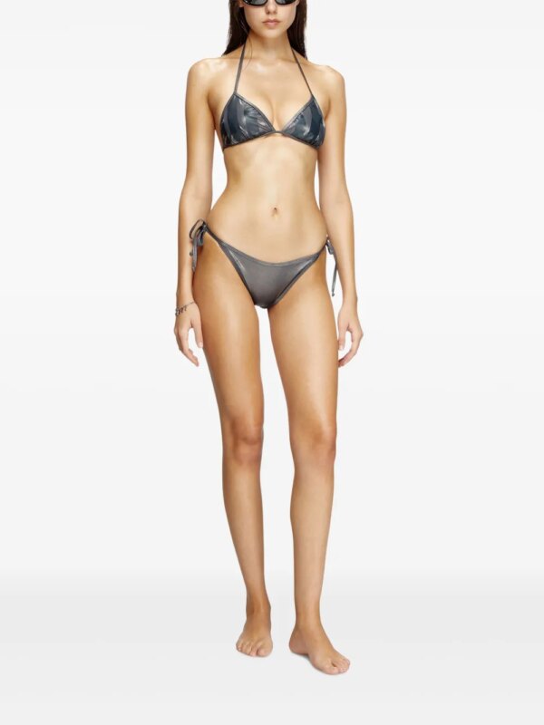 Diesel Oval D bikini - Zwart