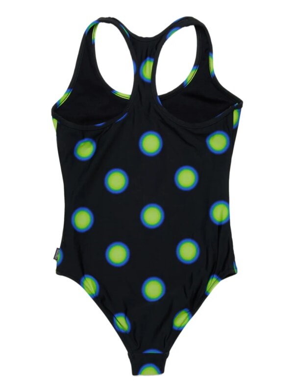 MM6 Maison Margiela Kids Badpak met nummer-print - Zwart