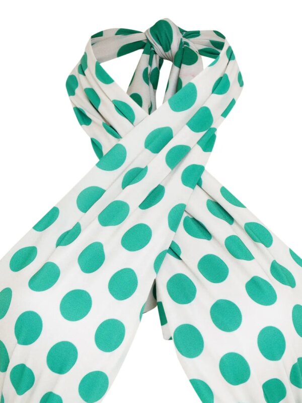 Amir Slama Badpak met stippen - Groen