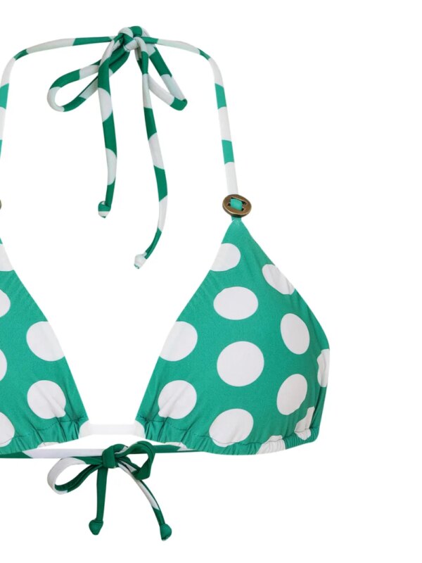 Amir Slama Bikini met stippen - Groen