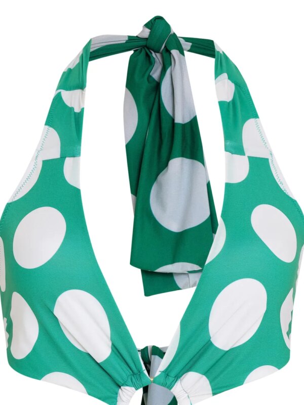 Amir Slama Badpak met stippen - Groen