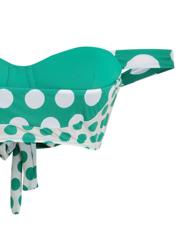 Amir Slama Bikini met stippen - Groen
