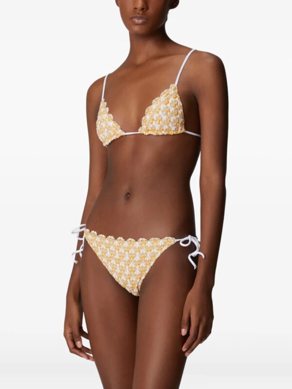 Missoni Gebreide bikini - Geel