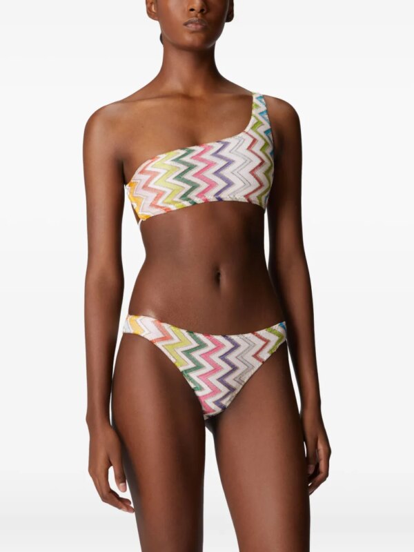 Missoni Bikini met zigzag patroon - Wit