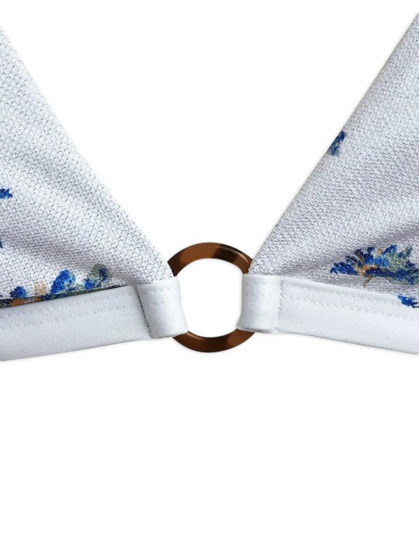 Vilebrequin Halter bikini - 003 OFF WHITE/WHITE