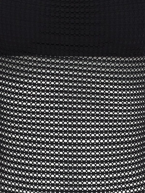 Amir Slama Opengewerkt badpak - Zwart