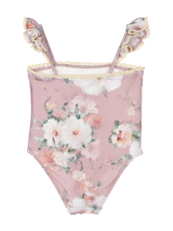 ZIMMERMANN Kids Everley badpak - Roze