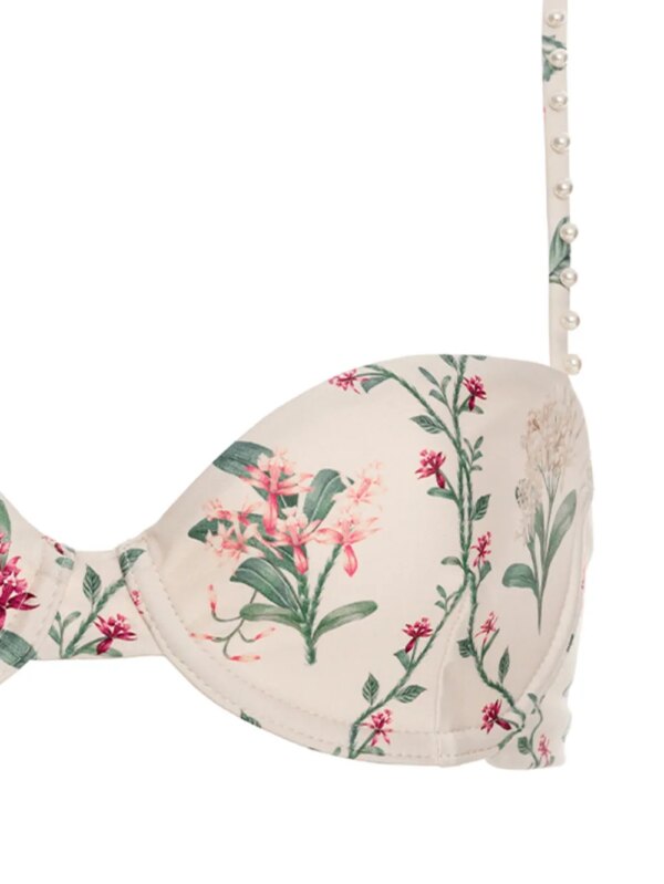 Agua By Agua Bendita Magdalena Orquidea bikinitop - Wit