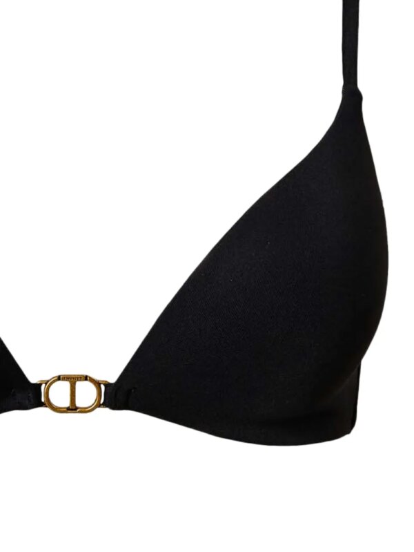 TWINSET Gebreide bikinitop - 00006 NERO