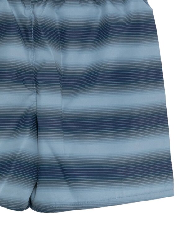 Lacoste Zwembroek met elastische tailleband - Blauw