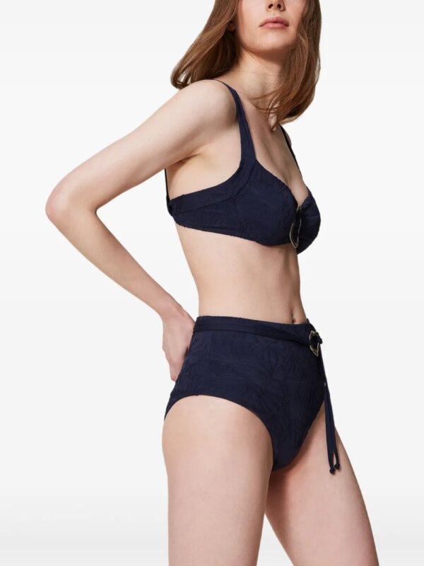 TWINSET High waist bikinislip - Blauw