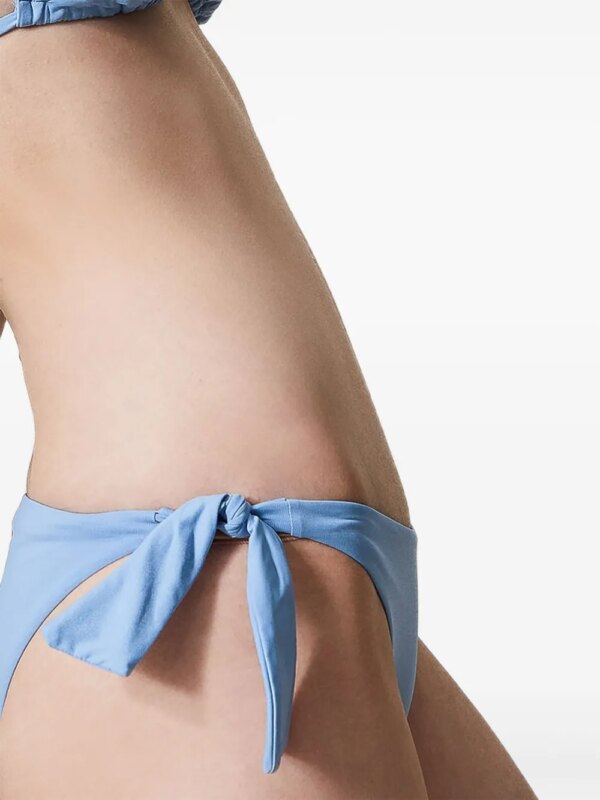 TWINSET Bikinislip met zijstrik - Blauw