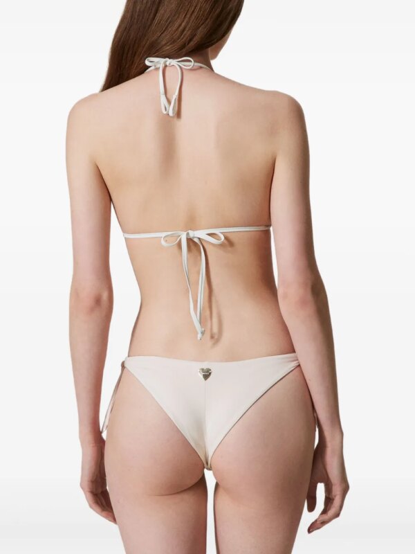 TWINSET Triangel bikinitop - Wit