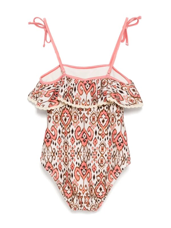 ZIMMERMANN Kids Zwembroek met franje - Beige