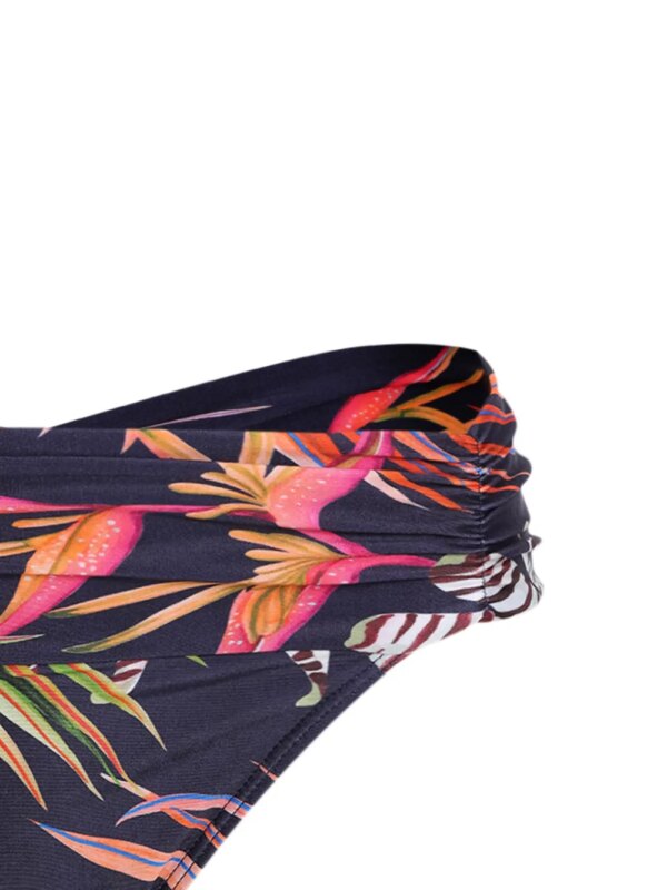 Lygia & Nanny Bikinislip met print - Blauw