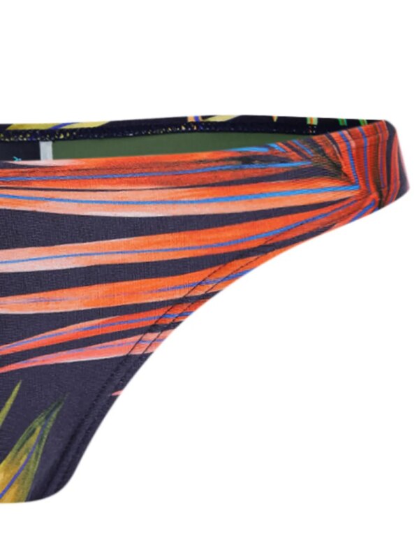 Lygia & Nanny Bikinislip met print - Blauw