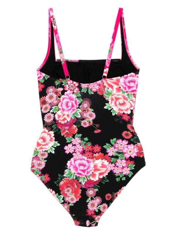 Johnny Was Badpak met ruches - Zwart