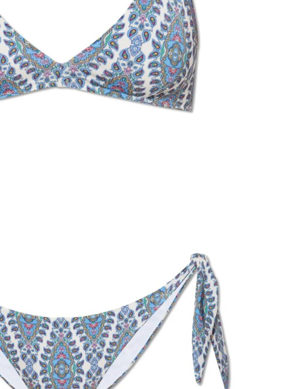 ETRO Bikini met paisley-print - Blauw