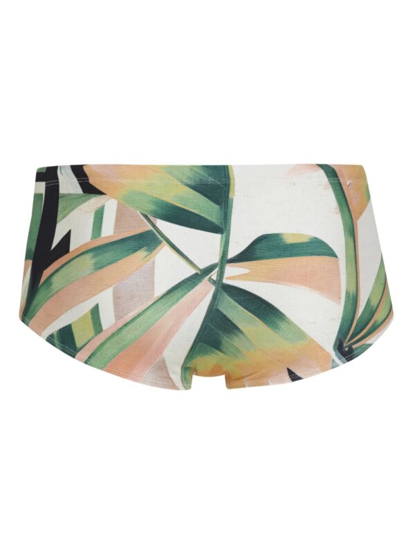 Lygia & Nanny Zwembroek met bloemenprint - Blauw