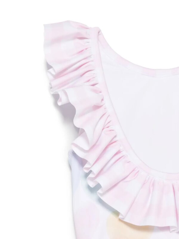 Patachou Badpak met hartprint - Roze