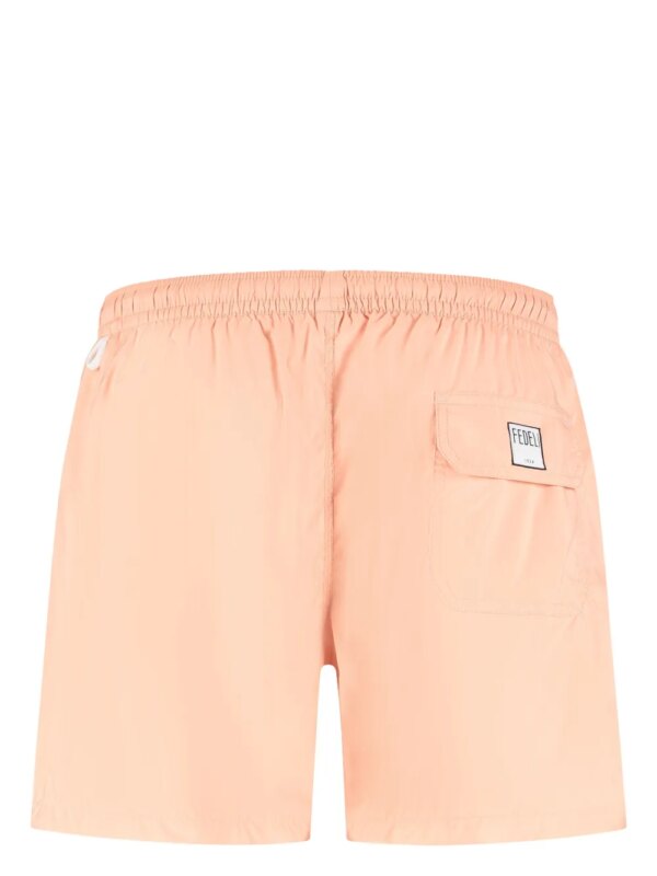 Fedeli Zwembroek met logopatch - Oranje