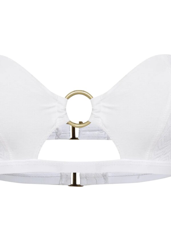 Amir Slama Bikini met ringdetail - Wit