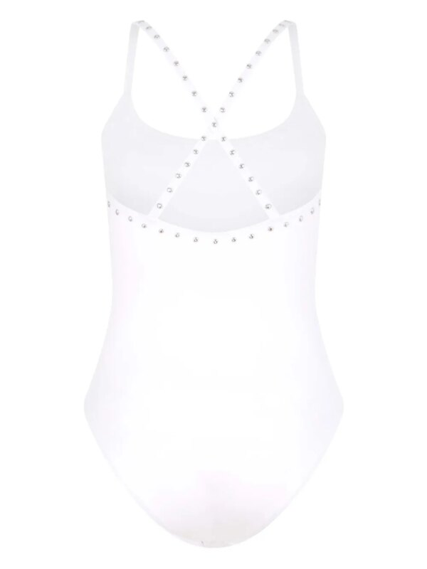 Let's Swim Badpak met studs - Wit