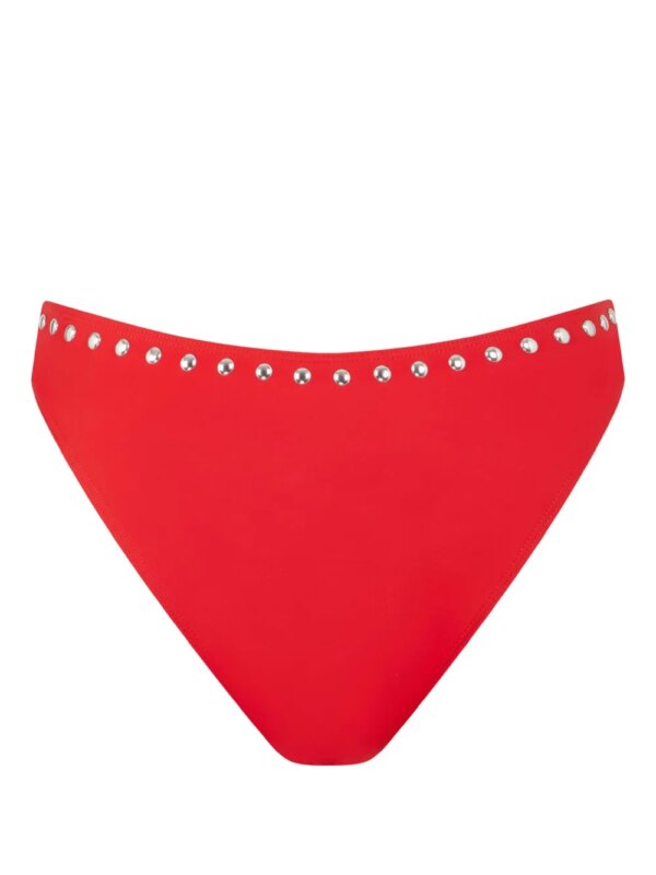 Let's Swim Bikinislip met studs - Rood