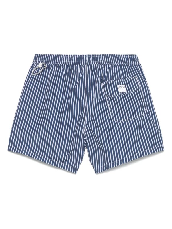 Fedeli Gestreepte zwembroek - Blauw