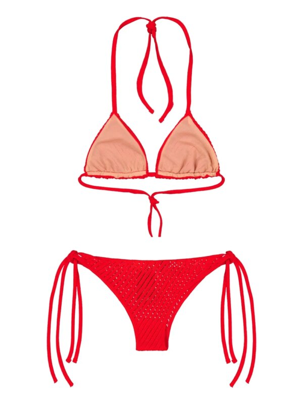 Laneus Gebreide bikini - Rood
