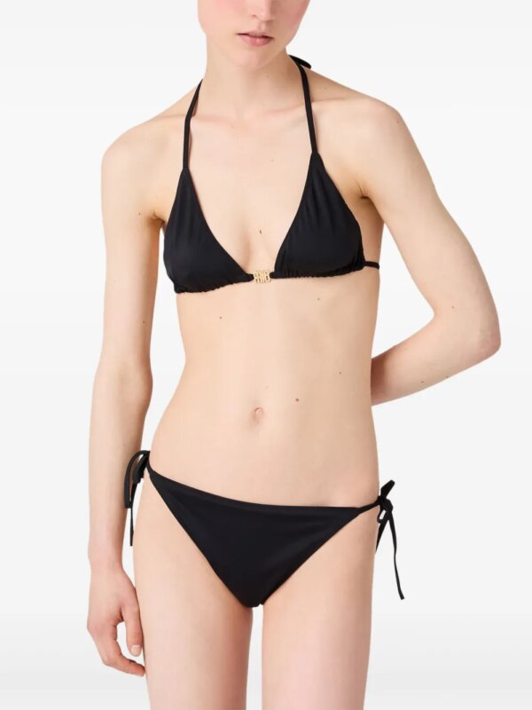 Miu Miu Jersey bikinislip - Zwart