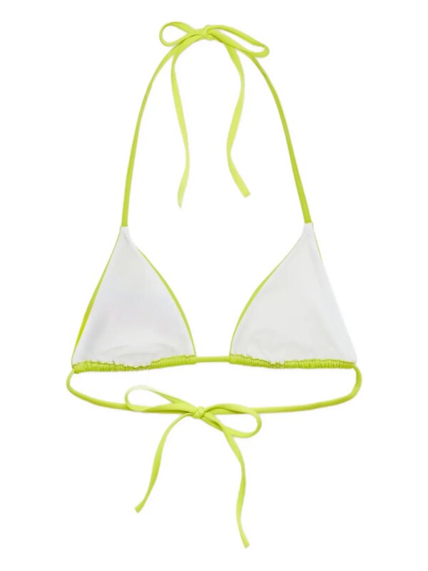 DSQUARED2 Bikinitop met borduurwerk - Geel