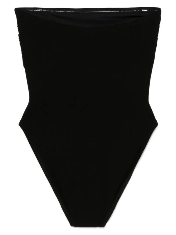 Norma Kamali Bishop badpak - Zwart