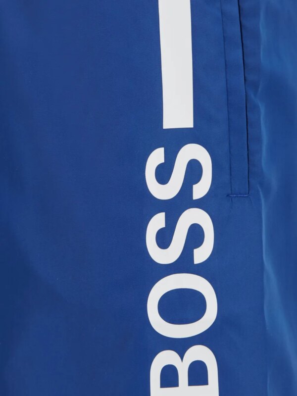 BOSS Zwembroek met logo - Blauw