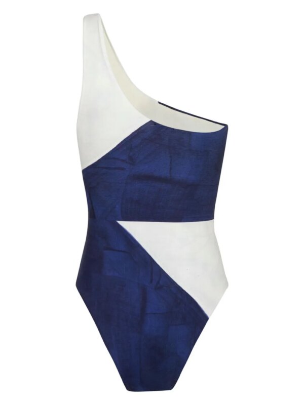 Lenny Niemeyer Asymmetrisch badpak - Wit