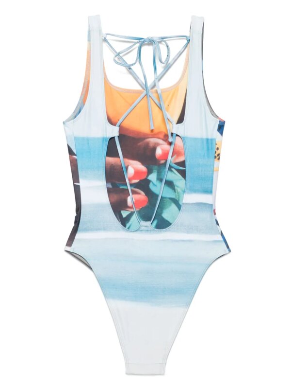 Donde Esteban Salpicon badpak - Oranje