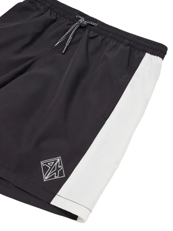 Armani Exchange Zwembroek met geborduurd logo - Blauw