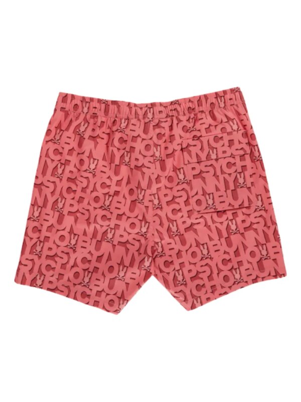 Psycho Bunny Damon zwembroek - Rood