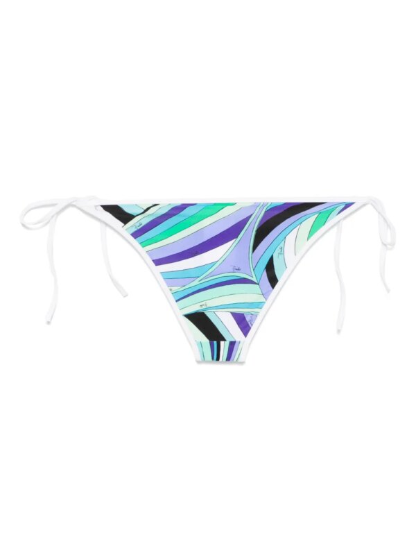PUCCI Bikinislip met print - Groen