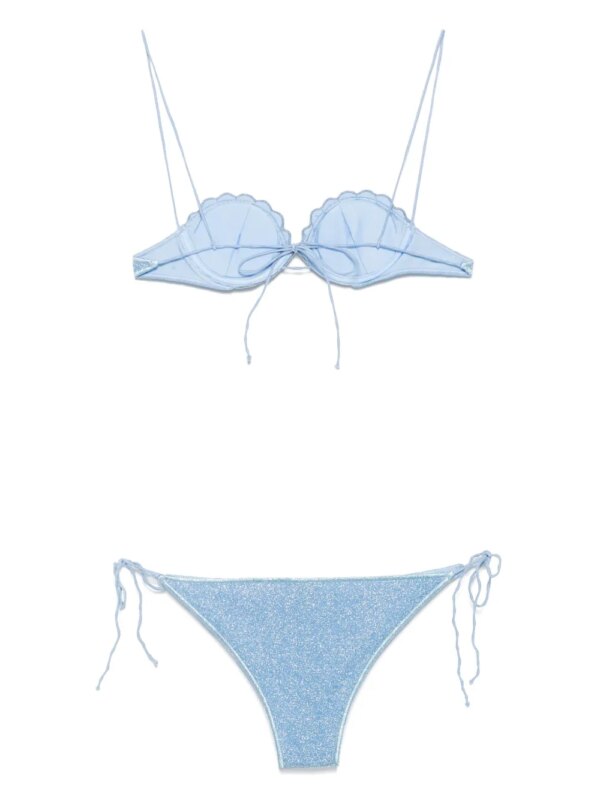 Oséree Lumière Shell bikini - Blauw
