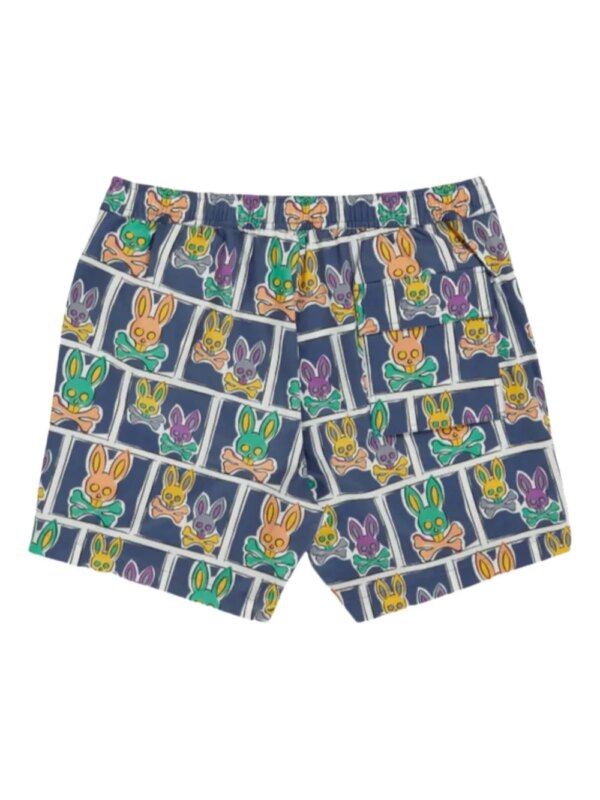 Psycho Bunny James Bunny In Box zwembroek - Blauw