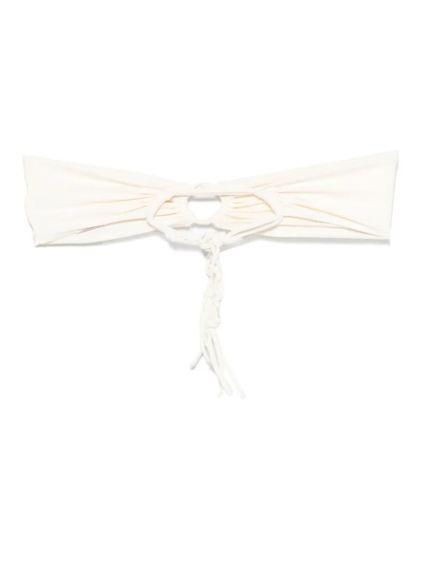 Jil Sander Bandeau bikinitop - Beige