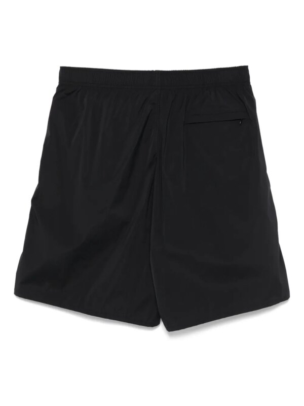 Jil Sander Zwembroek met logoprint - Zwart