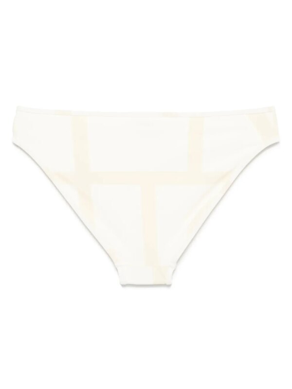TOTEME Bikinislip met monogram - Beige